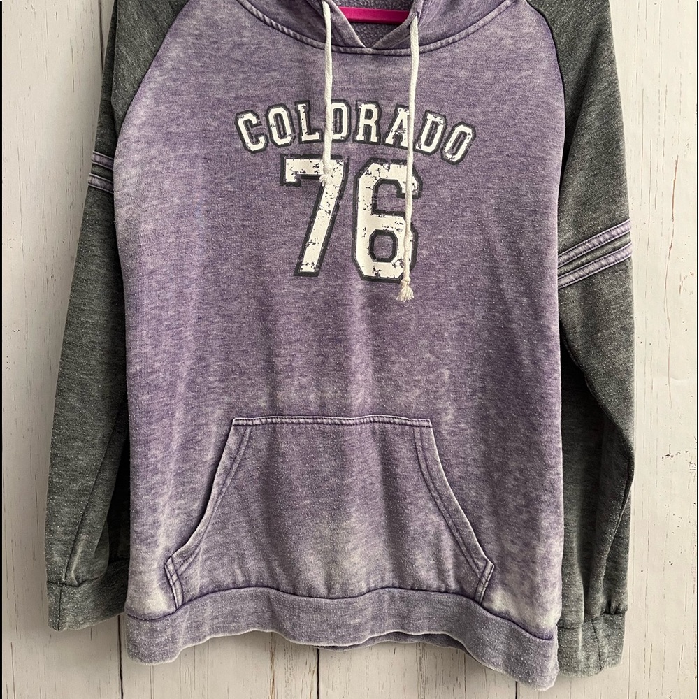 Colorado 76 Distressed Pullover Hoodie